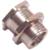 Abbatron / HH Smith - 119 - Nickel Plated Brass 3/8"-32Thread 1/4" Shaft Size Panel Bearing|70209853 | ChuangWei Electronics