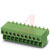Phoenix Contact - 1850709 - Plug MINI COMBICON FRONT-MC Series 3.81mm Pitch Straight Pluggable Trm Blk|70171038 | ChuangWei Electronics