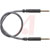 Pomona Electronics - 4279-60 - PVC Black (Plug), Gray (Cable) PVC Brass (Plug) Bantam Plug Cable Assembly|70198118 | ChuangWei Electronics