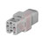 Amphenol Sine/Tuchel - C146 10B007 000 2 - for 7+gnd stamped socket cont contacts not included c146d insert connector comp|70013341 | ChuangWei Electronics