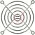 Qualtek Electronics Corp. - 08132 - 3 1/8 Inch (80MM) Wire Form Fan Guard|70111316 | ChuangWei Electronics
