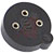 Mill-Max - 917-93-103-41-005000 - 0.125"" Length, Terminal Post 3 Pins Transistor Socket|70206377 | ChuangWei Electronics