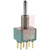 Electroswitch Inc. - A221S1YCQ - PC Term. 125VAC 6A .35 Threaded .41 Bat Lever On-Off-On DPDT Mini Switch,Toggle|70152475 | ChuangWei Electronics