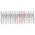 TE Connectivity - 1-640456-5 - Tin Copper Alloy Tin Polyester 250VAC 15 MTA-100 Header, Friction Lock|70083654 | ChuangWei Electronics