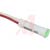 VCC (Visual Communications Company) - 3990A5 - Wire Lead Snap-Fit 10mA 2.2V 0.217In 16 mcd Green LED Indicator,Pnl-Mnt|70152593 | ChuangWei Electronics