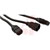 Volex Power Cords - 17271A 10 B1 - 60 degC Black 250 V 3250 W 10 Ft.:2 Ft. Legs 13 A Y-Cord|70116066 | ChuangWei Electronics