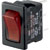 Marquardt Switches - 1800.1102 - QC Red 230V Illuminated 1/2HP 250VAC 6A IP40 ON-OFF SPST Rocker Switch|70458945 | ChuangWei Electronics