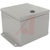 Hammond Manufacturing - EJ664 - Eclipse Junior Hinged NEMA 13 6x6x4 In Gray Steel Panel Mount Flanged Enclosure|70166786 | ChuangWei Electronics