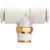 SMC Corporation - KQ2T11-35AS - 3 MPa 1 MPa 1/4 x 9.5mm x 9.5mm Pneumatic Tee Threaded-to-Tube Adapter|70247300 | ChuangWei Electronics