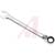 Apex Tool Group Mfr. - FRRM12 - Steel Chrome Fin 6.81In. Long 12Mm Combo Reversible Ratcheting Wrench Crescent|70222279 | ChuangWei Electronics