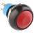 APEM Components - IPR5SAD6 - with Red Actuator NC/NO Combined Pushbutton IP67 Sealed Switch|70066027 | ChuangWei Electronics